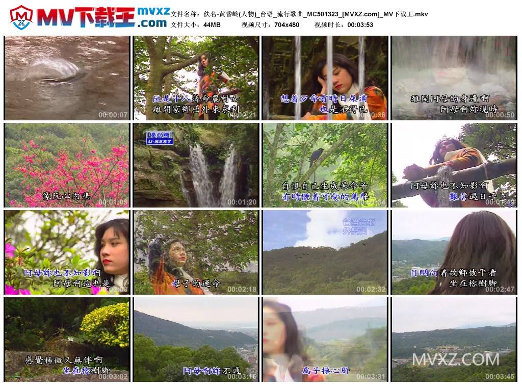 佚名-黄昏岭(人物)_台语_流行歌曲_MC501323